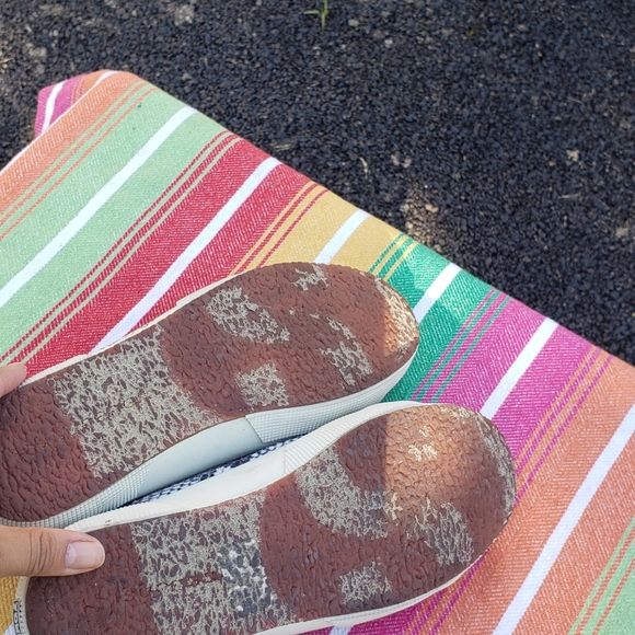 Superga shoes size 7.5 used once - Picture 5 of 7